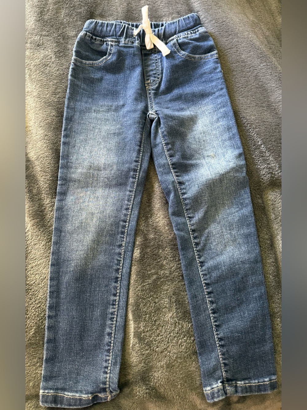 Little Bipsy Slim Stretch Jeans in Blue